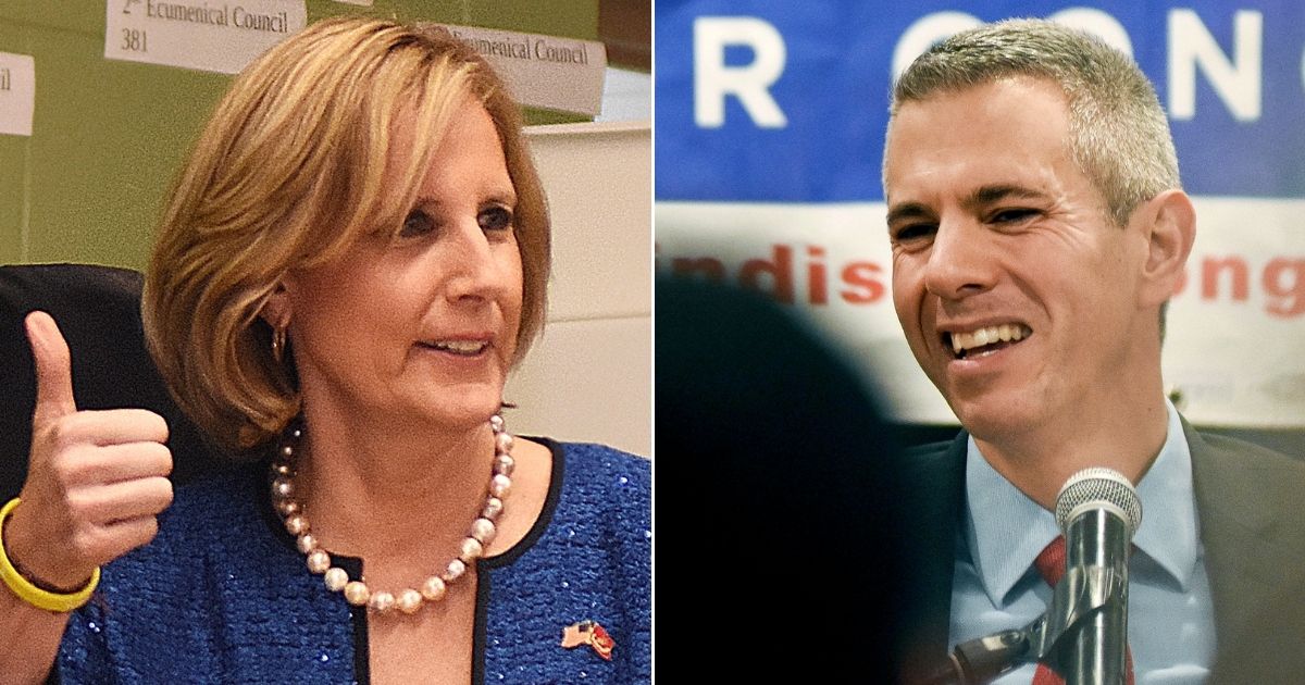 Republican Claudia Tenney, left, is battling Democratic Rep. Anthony Brindisi in a still-contested race for New York's 22nd Congressional District.