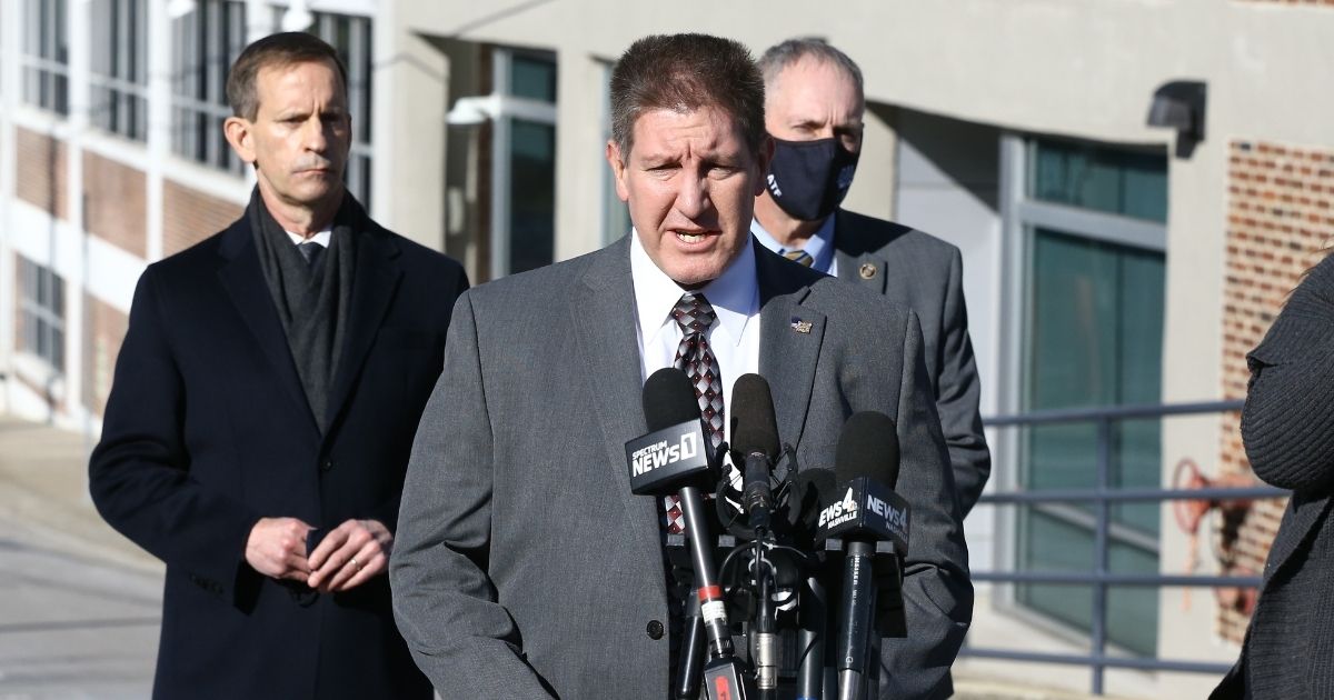 FBI Special Agent in Charge Douglas Korneski speaks during a news conference on the Christmas day bombing on Saturday in Nashville.
