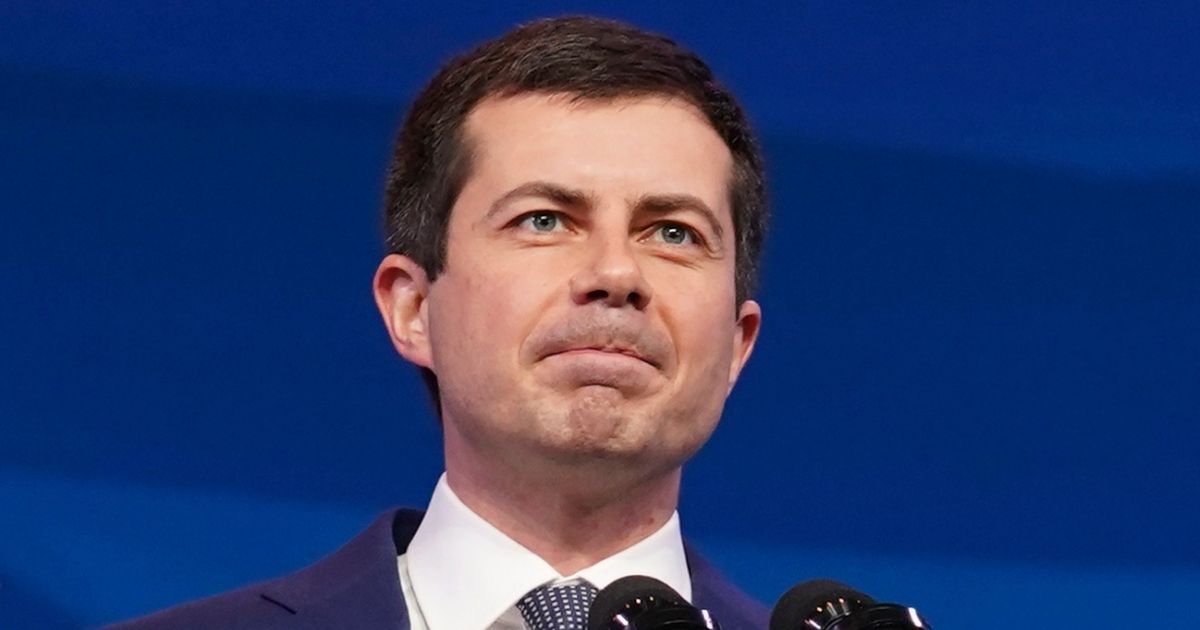 Former South Bend, Indiana, Mayor Pete Buttigieg speaks during a news conference Wednesday at Joe Biden's transition headquarters in Wilmington, Delaware, after Biden nominated him to be transportation secretary.
