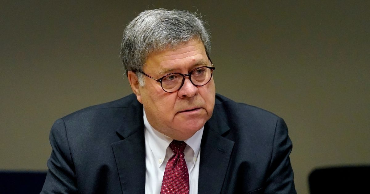 Attorney General William Barr is pictured in an October file photo.