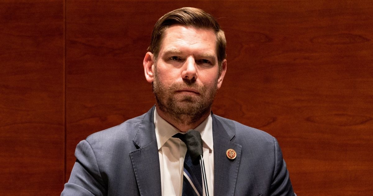 California Democratic Rep. Eric Swalwell, pictured in a file photo from June.