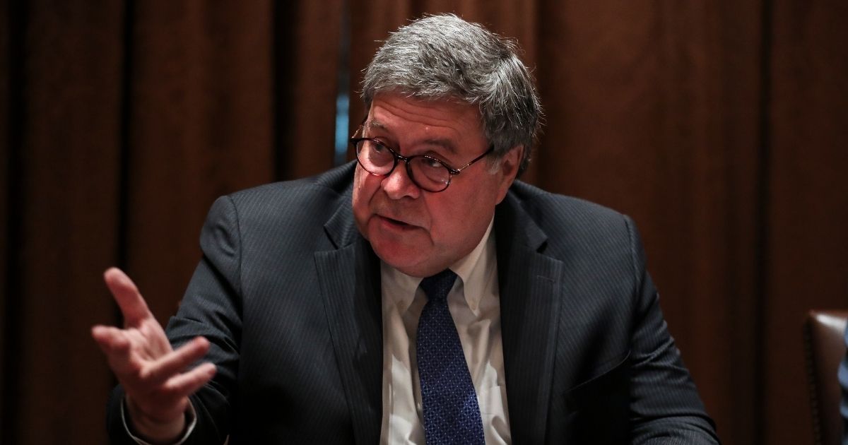 Attorney General William Barr, pictured in a September file photo.