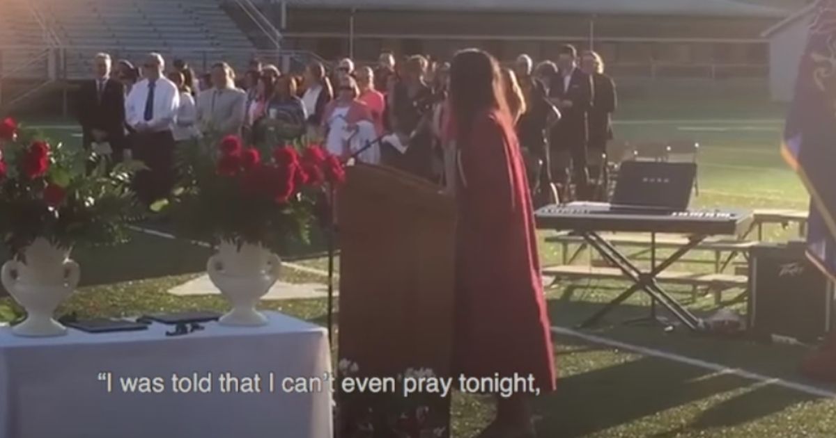 In June 2017, Moriah Bridges was chosen to give the closing speech at the Beaver High School (Pennsylvania) commencement ceremony. She ended it by saying: 'Today, in the spirit of defying expectations, and for perhaps the last time at this podium, I say in the righteous name of Jesus Christ, Amen.'