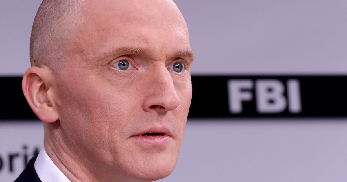 Carter Page participates in a discussion at the One America News studios on Capitol Hill on May 29, 2019, in Washington, D.C.