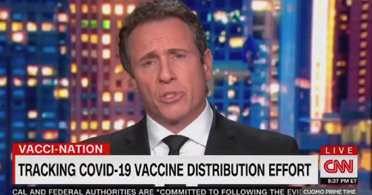 CNN's Chris Cuomo is shown on "Cuomo Prime Time" on Tuesday.