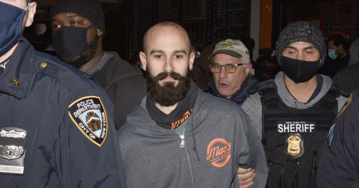 An owner of a New York City bar that was providing indoor service in defiance of coronavirus restrictions was arrested on Dec. 1, 2020, the city sheriff's office said.