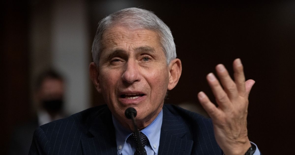 Dr. Anthony Fauci, director of the National Institute of Allergy and Infectious Diseases, testifies during a Senate Health, Education, Labor and Pensions Committee hearing in Washington, D.C., on Sept. 23, 2020.