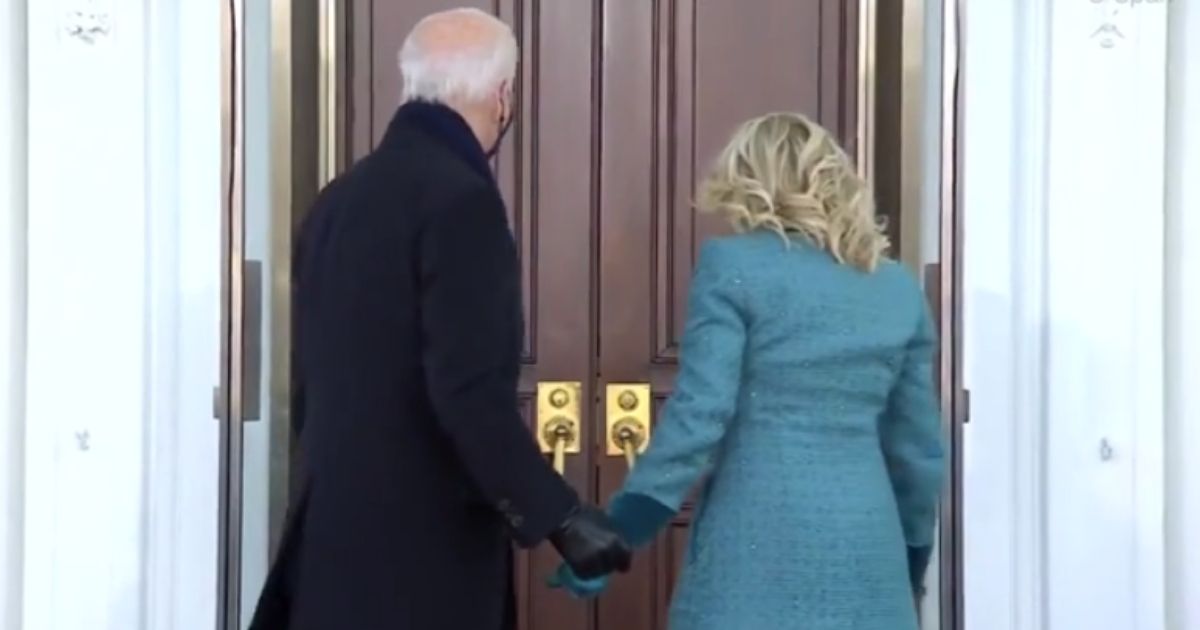 President Joe Biden and first lady Jill Biden were awkwardly left out of the White House Wednesday.