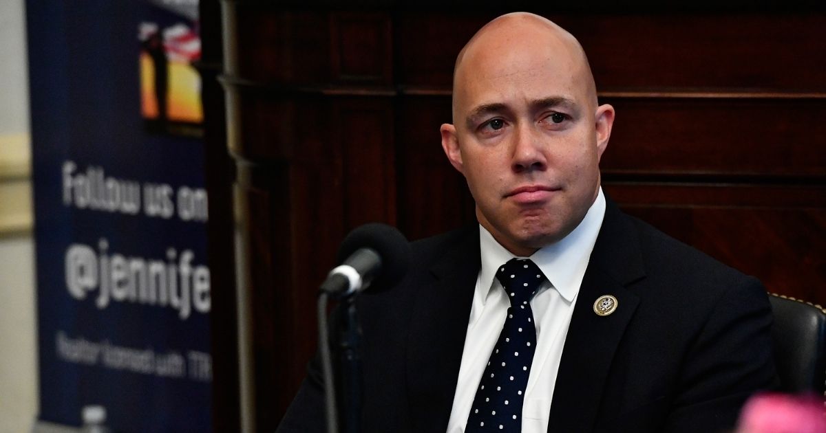 Republican Congressman Brian Mast of Florida appears on Urban View's Helping Our Heroes Special, moderated by SiriusXM host Jennifer Hammond at the Cannon Building on Capitol Hill on May 16, 2018, in Washington, D.C.
