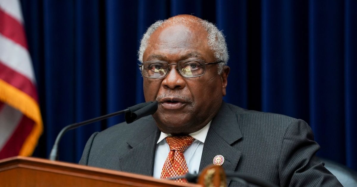 Democratic House Majority Whip James Clyburn, chairman of the House Select Subcommittee on the Coronavirus Crisis, speaks during a hearing on Sept. 23, 2020, in Washington, D.C.