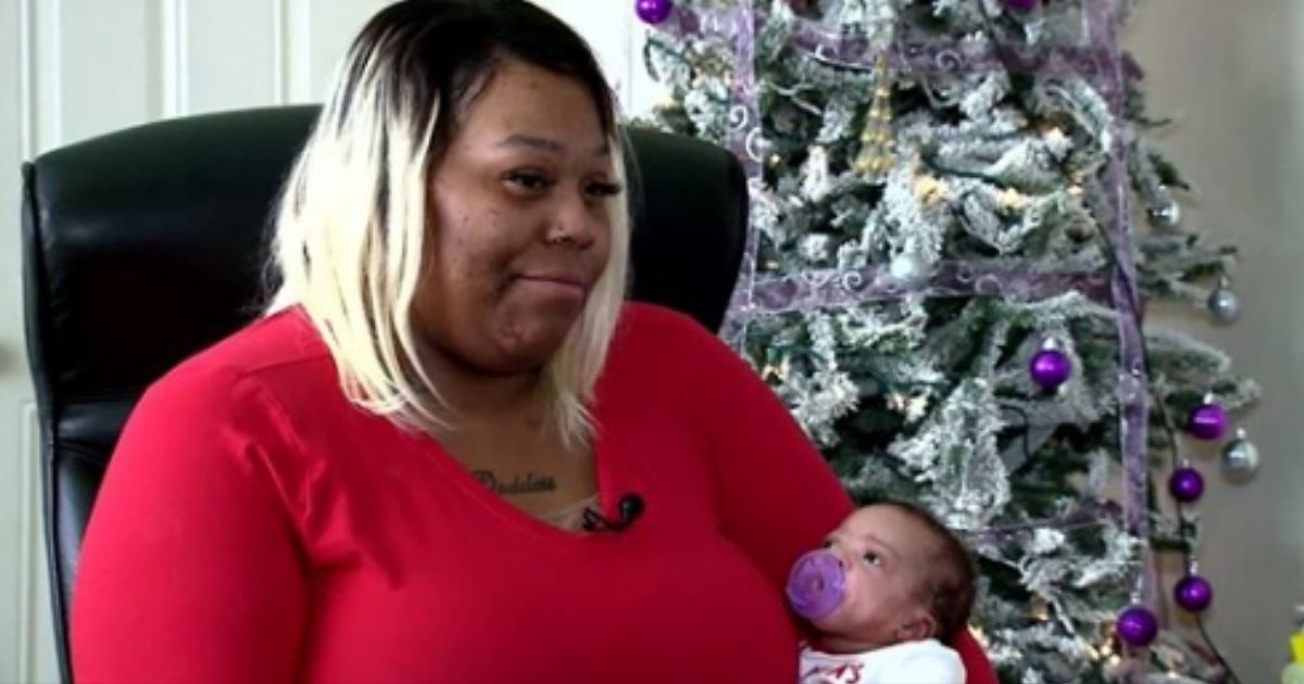 Monique Jones and Zamyrah, who was born at 29 weeks while Jones fought for her life.