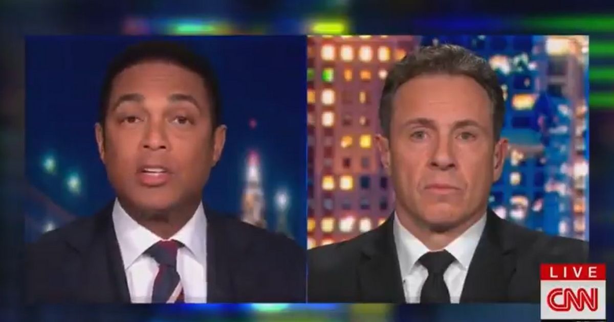 CNN hosts Don Lemon, left, and Chris Cuomo discuss those who support President Donald Trump.