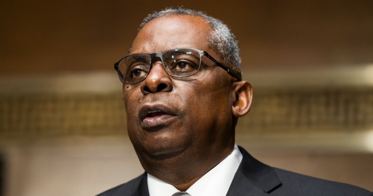 Secretary of Defense nominee Lloyd Austin, a recently retired Army general, speaks during his confirmation hearing before the Senate Armed Services Committee on Capitol Hill on Tuesday in Washington, D.C.