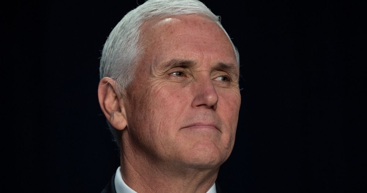 Former Vice President Mike Pence attends the 68th annual National Prayer Breakfast on Feb. 6, 2020, in Washington, D.C.