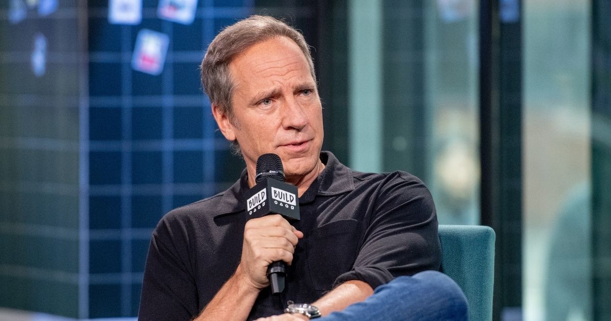 Mike Rowe discusses "Returning the Favor" with the Build Series at Build Studio on Feb. 5, 2019, in New York City.