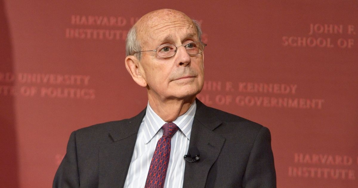 U.S. Supreme Court Justice Stephen Breyer speaks at the Harvard University Institute of Politics on Nov. 6, 2015, in Cambridge, Massachusetts.
