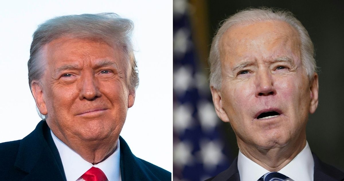 Former President Donald Trump, left, showed President Joe Biden, right, he is a force to be reckoned with by appointing several people to federal positions prior to leaving the White House.