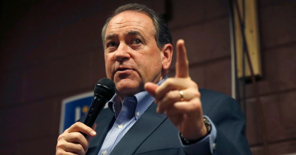 Political commentator and former Arkansas Gov. Mike Huckabee, pictured in a 2016 file photo.