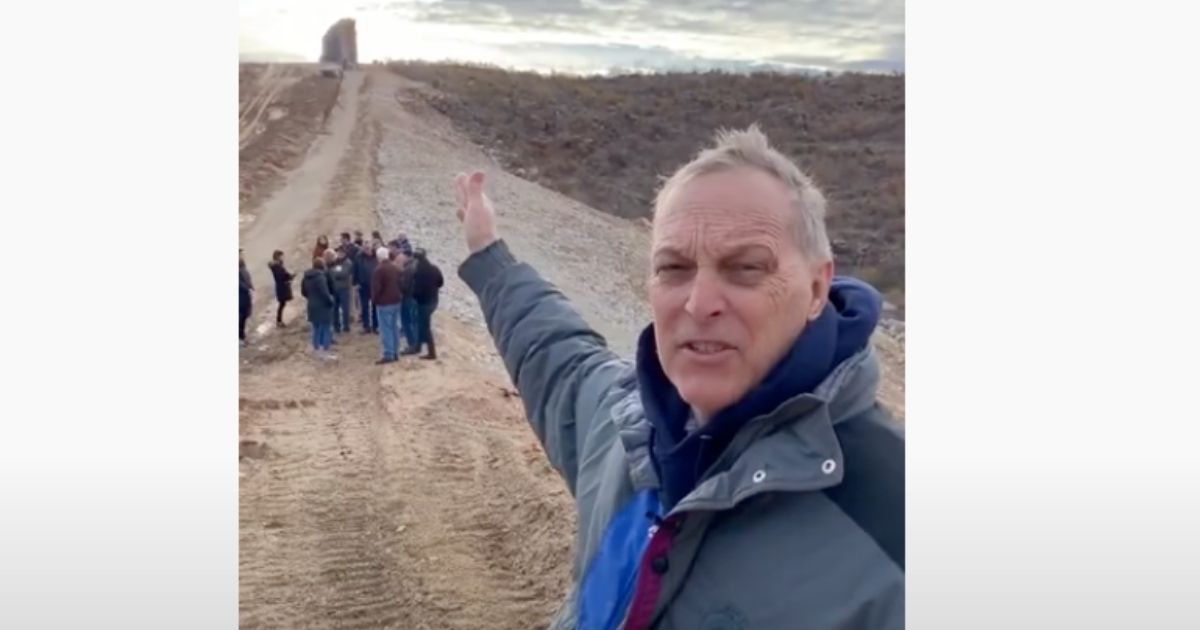 Rep. Andy Biggs of Arizona and some of his Republican House colleagues visited the southern border to see the impact of President Joe Biden's decision to halt construction on the border wall.