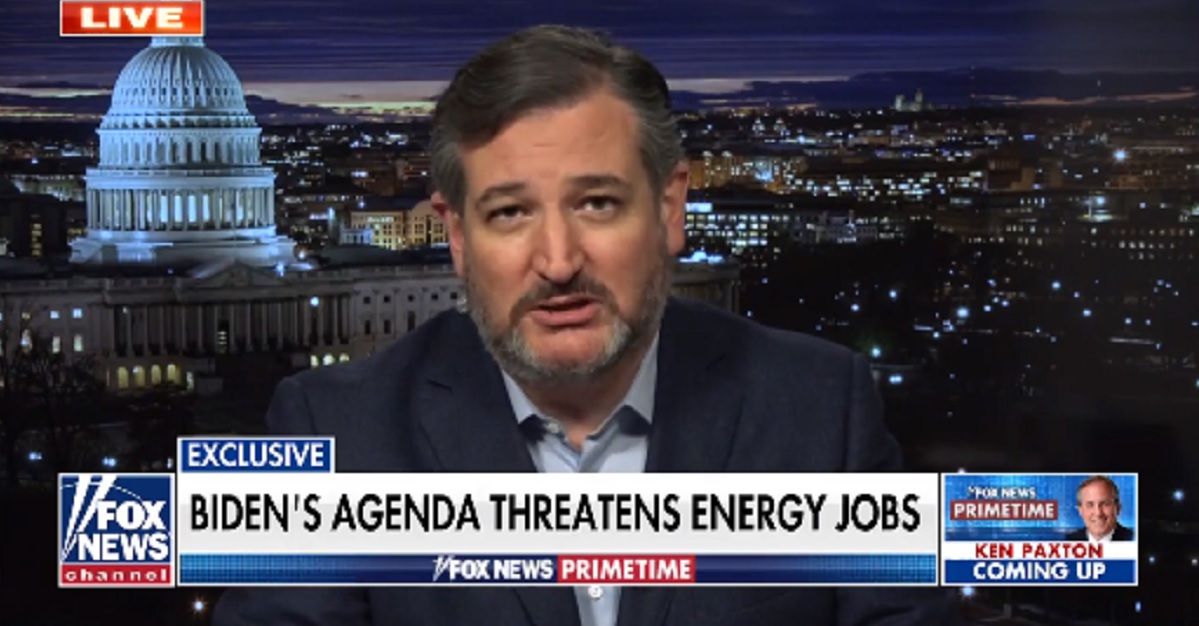 Texas Sen. Ted Cruz appears Wednesday night on "Fox News Primetime."