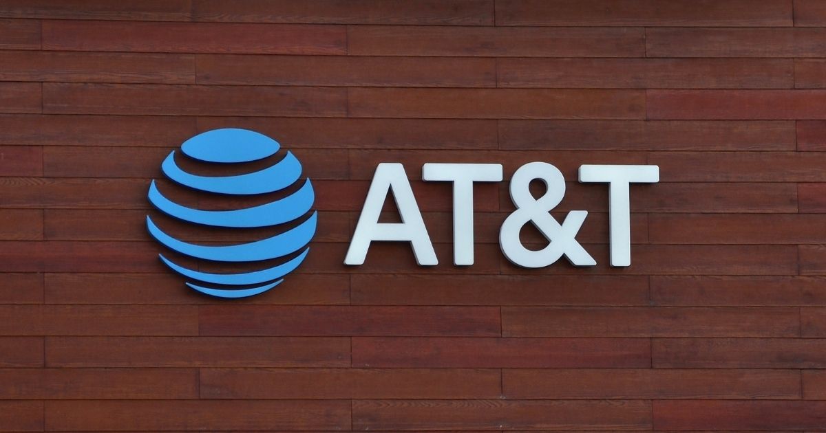 The AT&T logo is pictured in the stock image above.