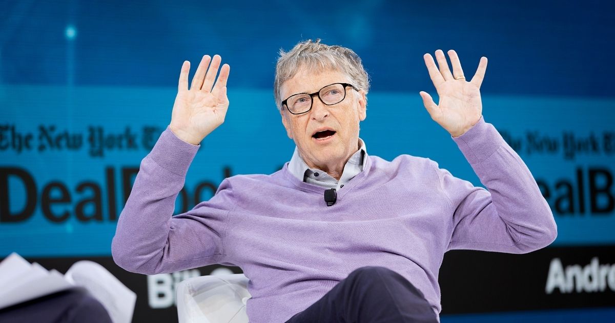 Bill Gates, Co-Chair, Bill & Melinda Gates Foundation speaks onstage at 2019 New York Times Dealbook on Nov. 06, 2019, in New York City.