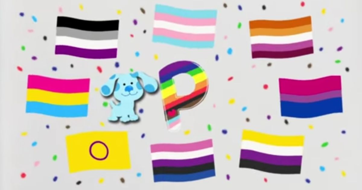The popular children's show "Blue's Clues" released an alphabet sing-along video on Thursday, nodding to the LGBT community by saying the letter P was for "full of pride."