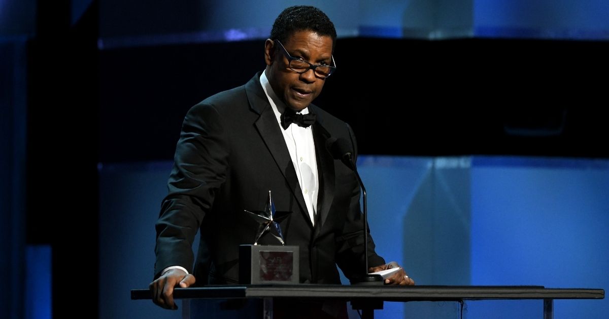 Honoree Denzel Washington speaks onstage at Dolby Theatre on June 6, 2019, in Hollywood, California.