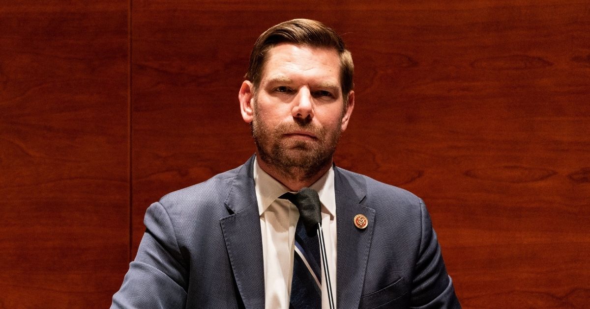 Democratic Rep. Eric Swalwell of California listens during a House Judiciary committee hearing on Capitol Hill on June 24, 2020, in Washington, D.C.