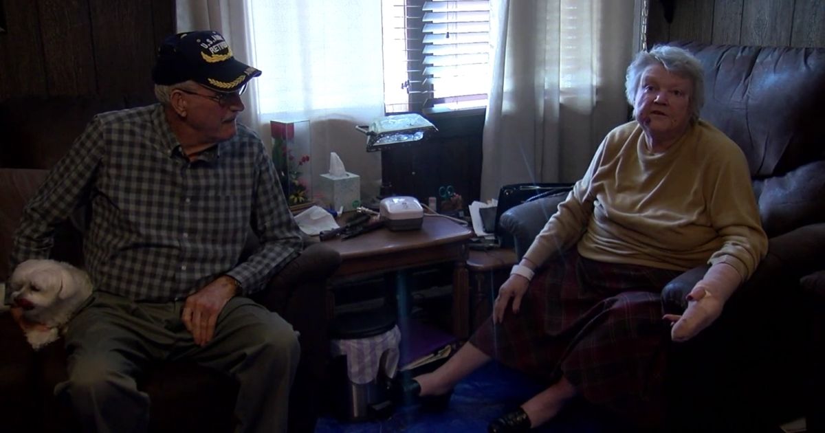 A Vietnam War veteran and his wife were attacked by an intruder in their home on Monday, but Herbert Parrish knew what to do.