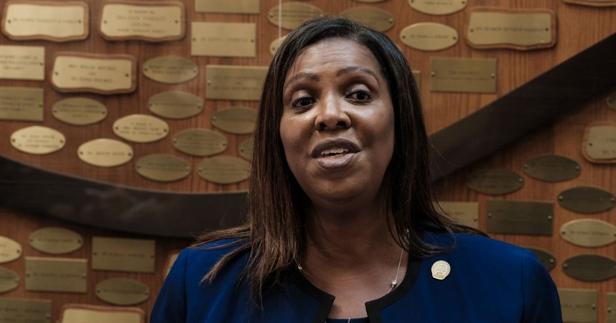 New York State Attorney General Letitia James speaks at a news conference about the ongoing investigation into the death of Daniel Prude on Sept. 20, 2020, in Rochester, New York.