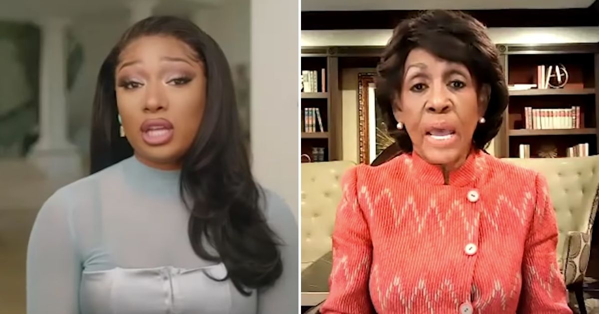 Megan Thee Stallion and Maxine Waters talk