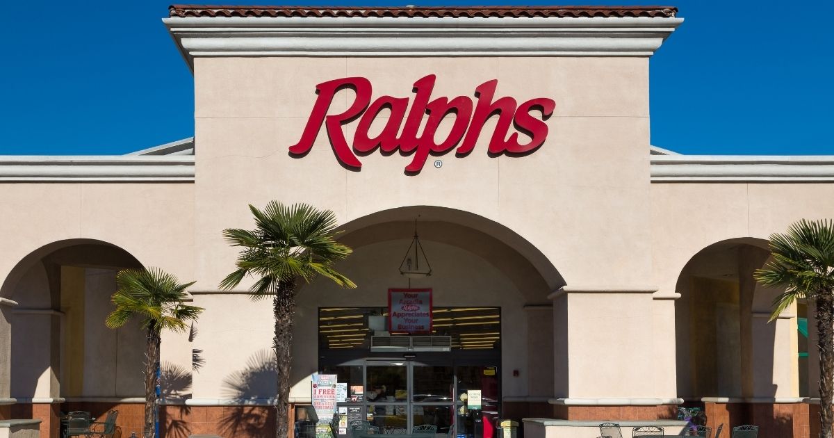 A Ralph's grocery store is pictured in Pasadena, California.