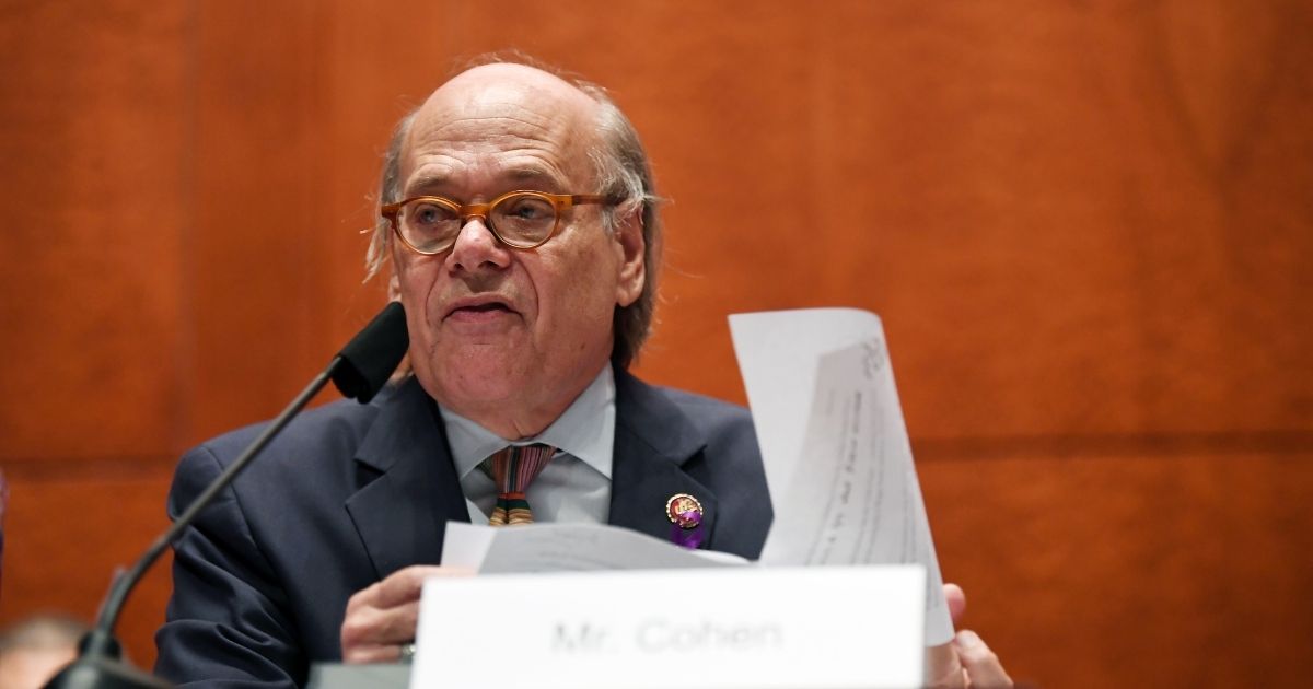 Tennessee Democrat Rep. Steve Cohen questions Attorney General William Barr who appears before the House Oversight Committee on July 28, 2020, on Capitol Hill in Washington D.C.