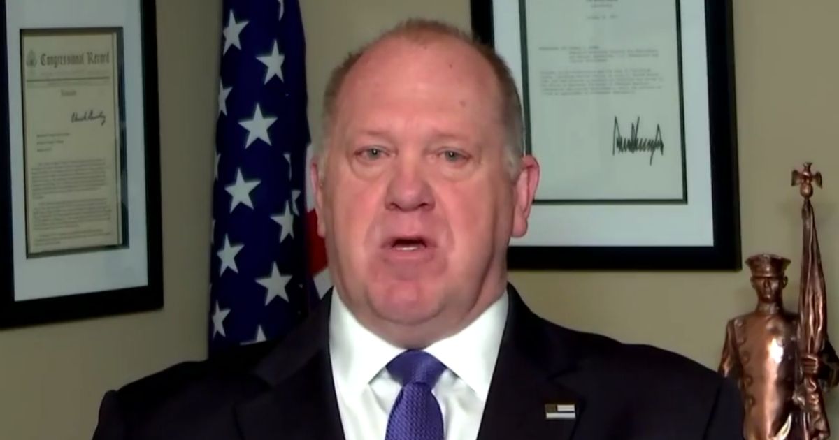 Tom Homan, the former acting director of Immigration and Customs Enforcement, speaks about President Joe Biden's immigration policies on "Fox & Friends" Wednesday.
