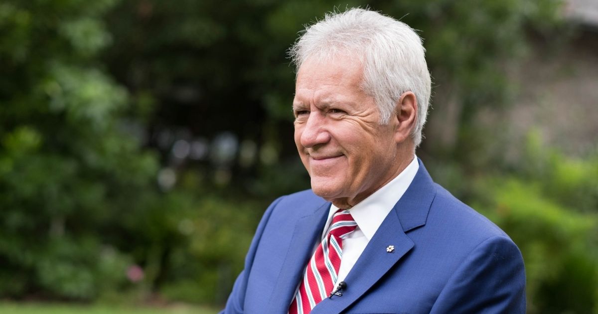 Alex Trebek in 2017.