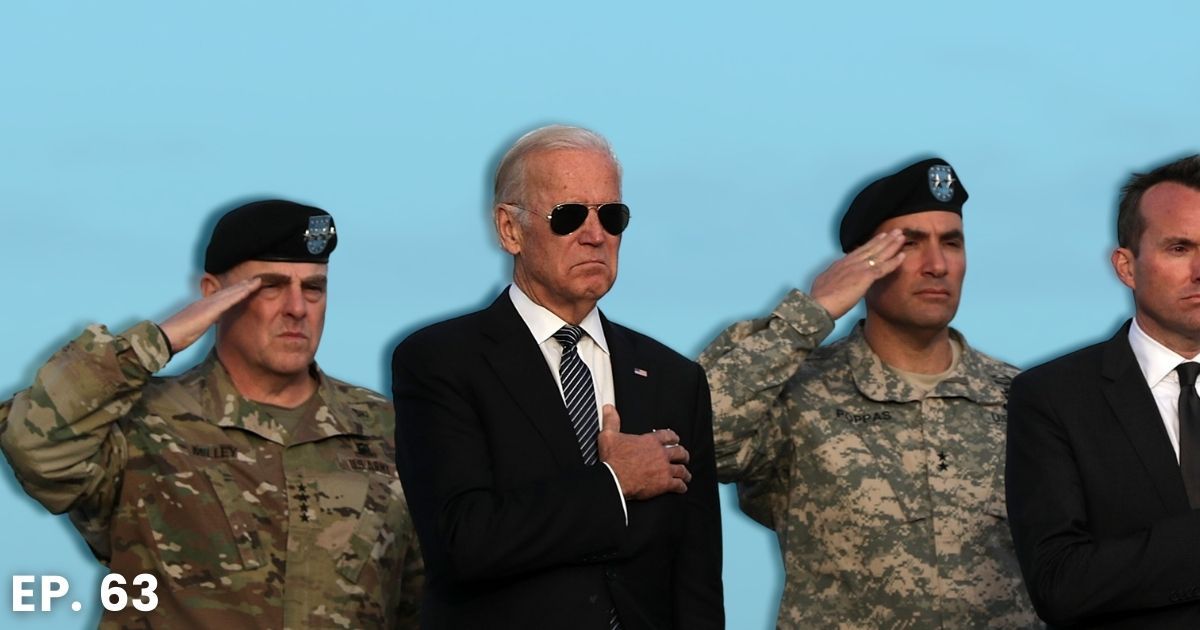 Then-Vice President Joe Biden, second from left, stands with Army Chief of Staff Gen. Mark Milley, Maj. Gen. Andrew P. Poppas and Army Secretary Eric Fanning during a dignified transfer for Army Pfc. Tyler R. Lubelt at Dover Air Force Base in Delaware on Nov. 15, 2016.