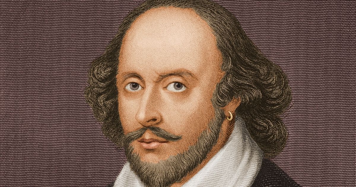 English playwright and poet William Shakespeare (1564-1616) is pictured above.