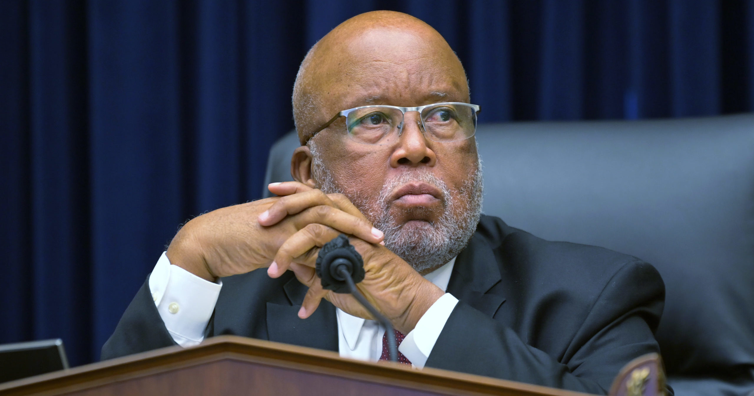 Rep. Bennie Thompson of Mississippi speaks during a House Committee on Homeland Security hearing on Capitol Hill in Washington, D.C., on Sept. 17, 2020.