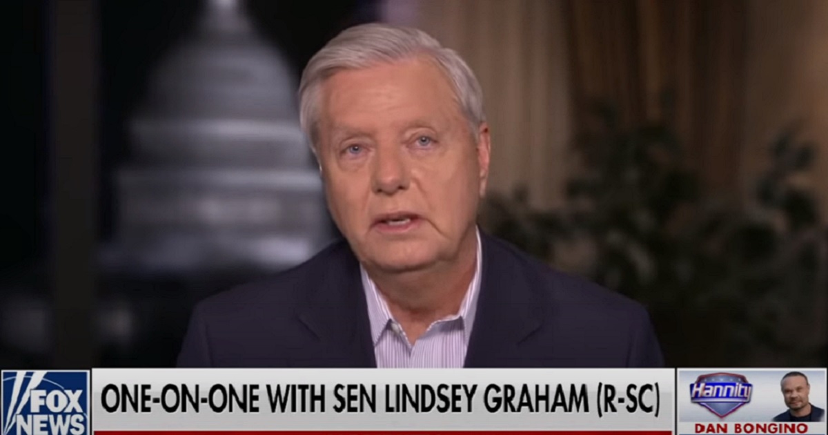 South Carolina Republican Sen. Lindsey Graham appears Monday on Fox News' "Hannity."