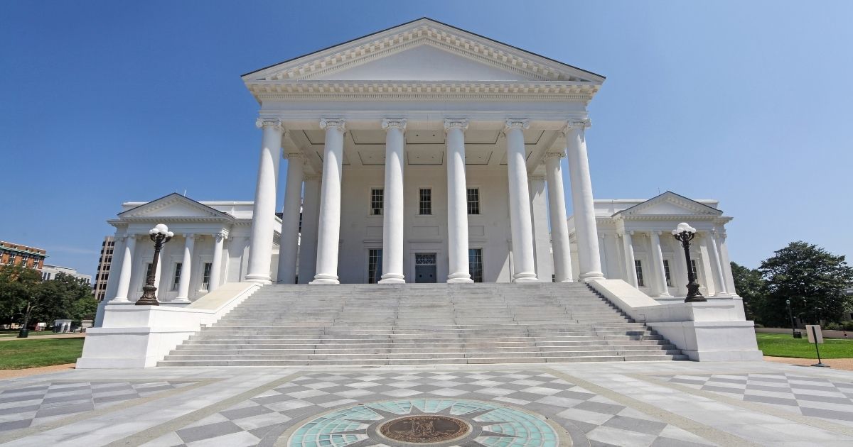 The Virginia State Capitol is seen in the above stock image.