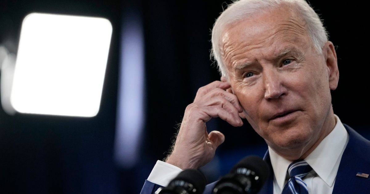 President Joe Biden delivers remarks on the COVID-19 response and the state of vaccinations in the South Court Auditorium at the White House complex on Monday in Washington, D.C.