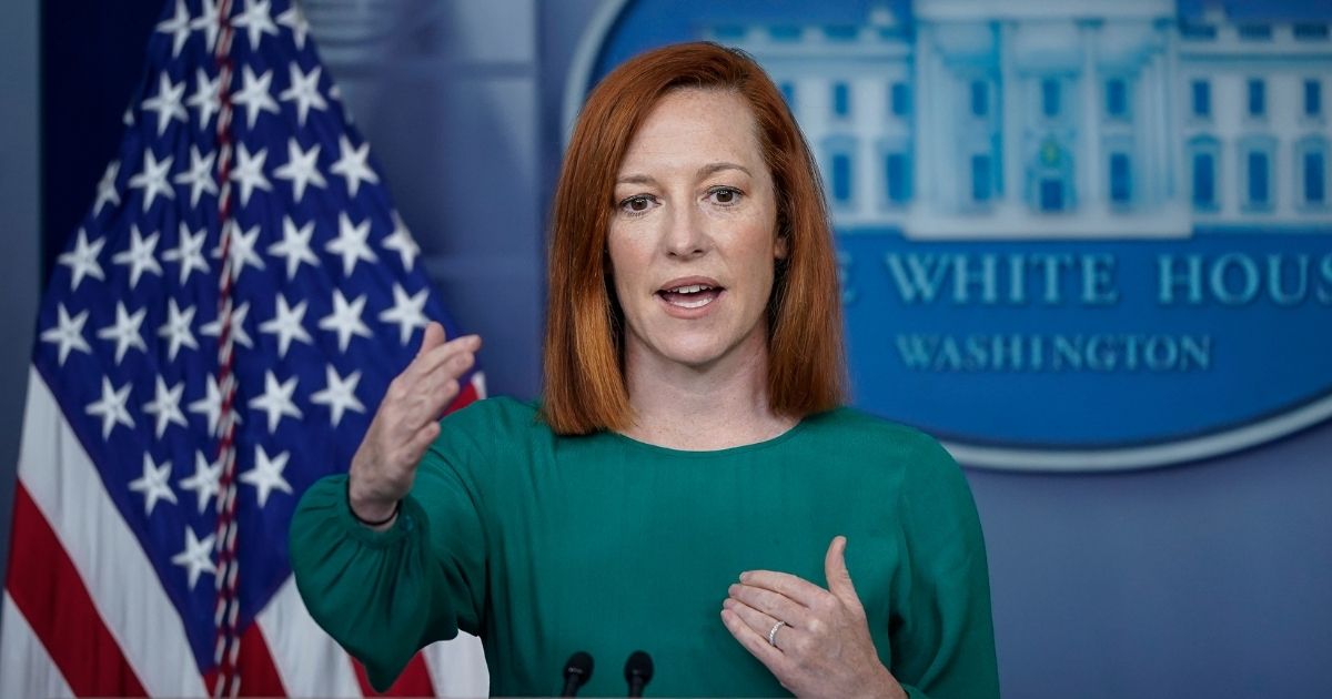 White House Press Secretary Jen Psaki speaks during the daily media briefing at the White House on March 15, 2021, in Washington, D.C.