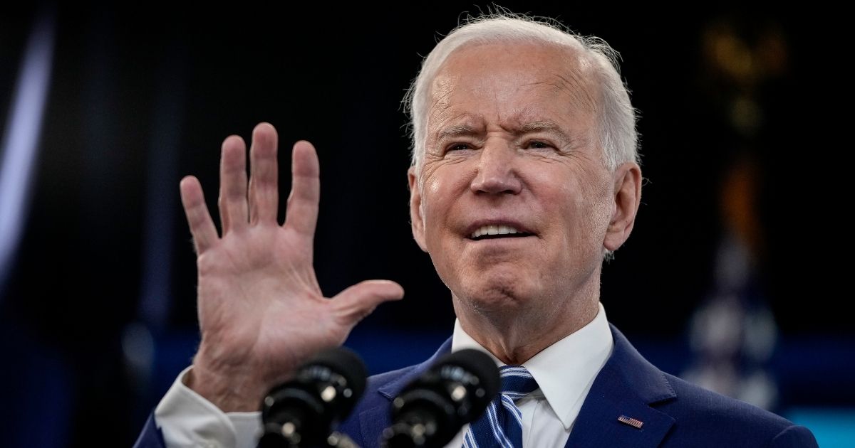 President Joe Biden delivers remarks on the COVID-19 response and the state of vaccinations in the South Court Auditorium at the White House complex on Monday in Washington, D.C.