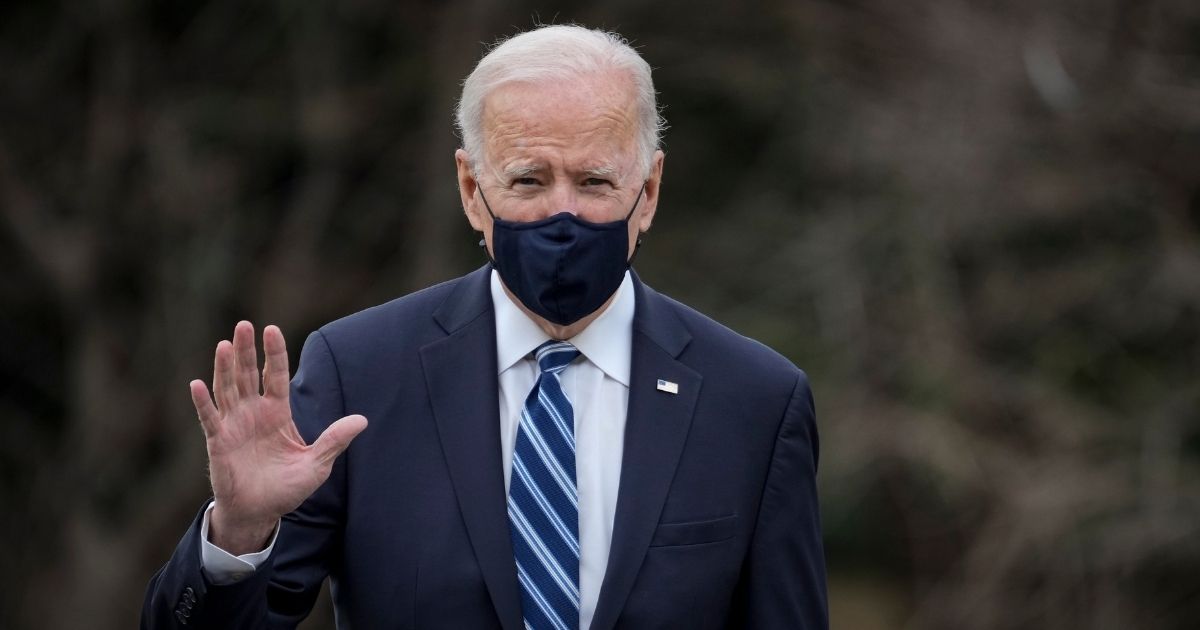 President Joe Biden walks toward Marine One on the South Lawn of the White House on Tuesday in Washington, D.C.