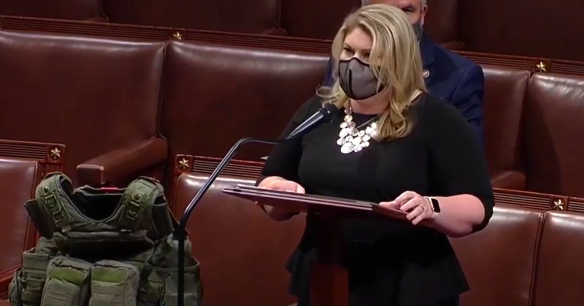 Republican Rep. Kat Cammack of Florida delivers an impassioned speech Wednesday from the floor of the House of Representatives to oppose the "George Floyd Justice in Policing Act."