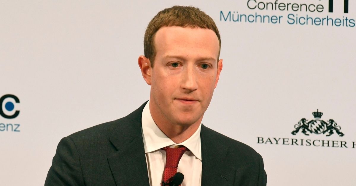 The founder and CEO of Facebook Mark Zuckerberg speaks during the 56th Munich Security Conference (MSC) in Munich, southern Germany, on Feb.15, 2020.