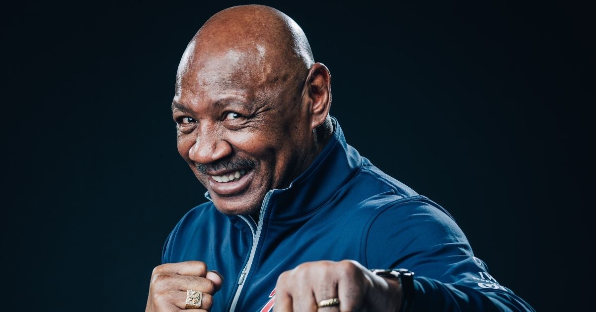 Academy member Marvelous Marvin Hagler poses at the Mercedes Benz Building prior to the 2020 Laureus World Sports Awards on Feb. 16, 2020, in Berlin, Germany.
