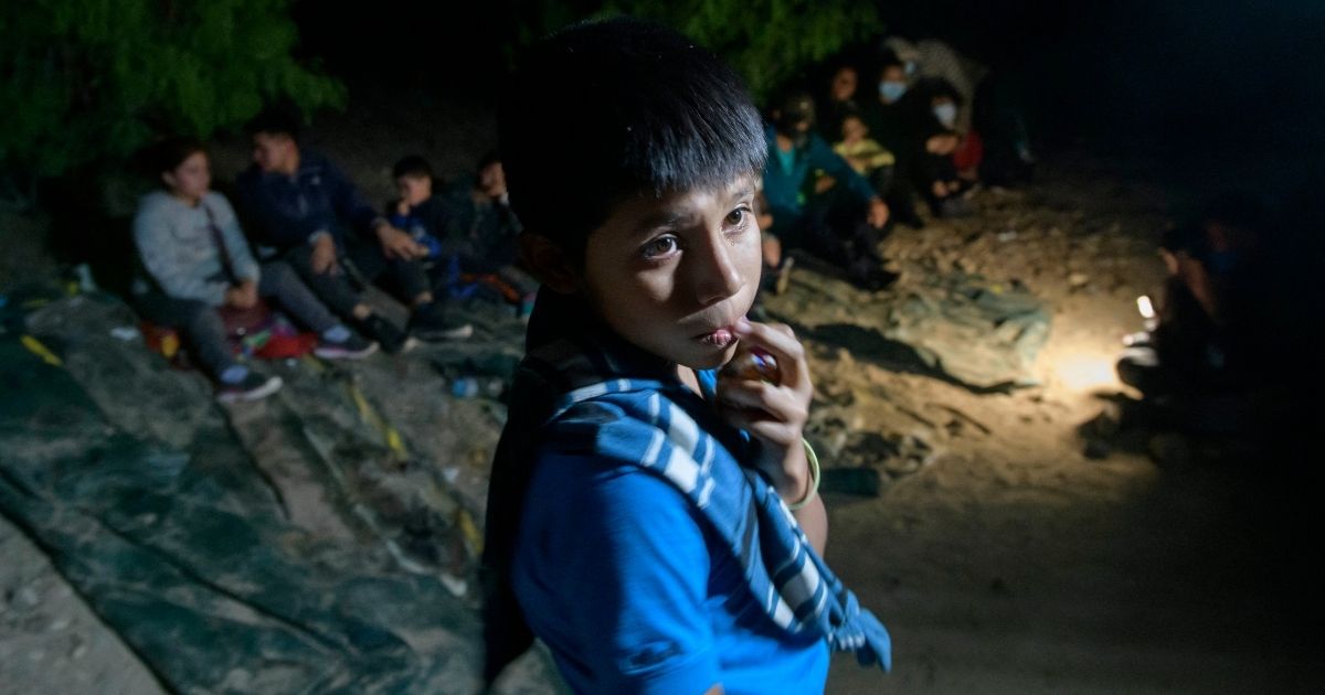 Oscar, an unaccompanied migrant child