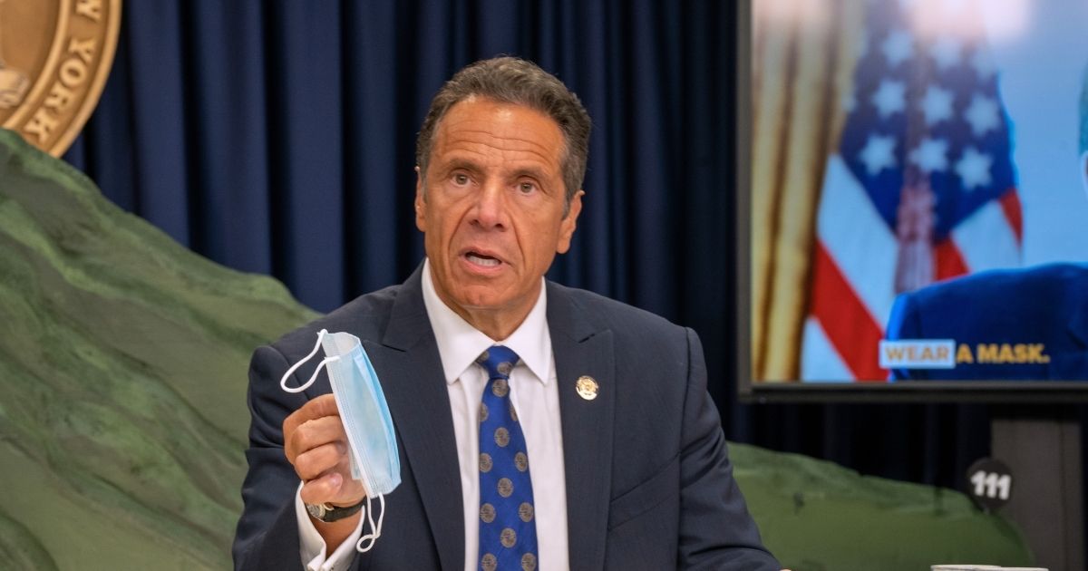 New York Gov. Andrew Cuomo, pictured at a September news conference.